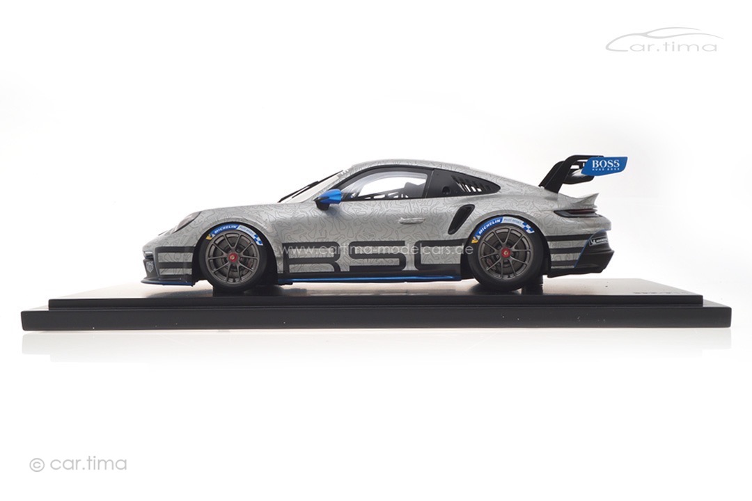 Porsche 911 (992) GT3 Cup GT-Silver/Sharkblue met. Spark 1:18 WAP0219920NGT3