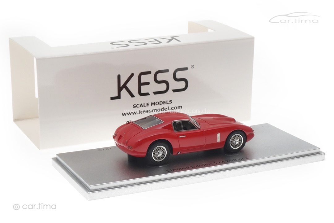 Maserati 330 Ricarrozzata Berlinetta by ATL 1979 rot Kess 1:43 KE43014111