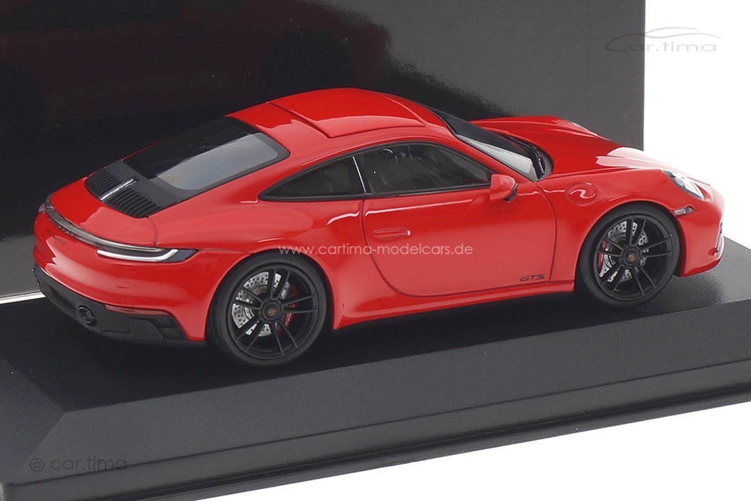 Porsche 911 (992) Carrera 4 GTS Indischrot Minichamps 1:43 410063000