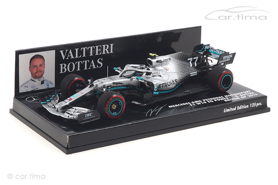 Mercedes-AMG F1 W10 GP Great Britain 2019 Valtteri Bottas Minichamps 1:43 417191077