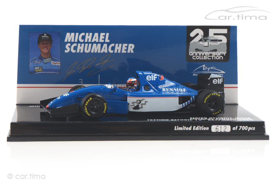 Ligier Renault Js39b Michael Schumacher Estoril 1994 Minichamps 1:43 517944399