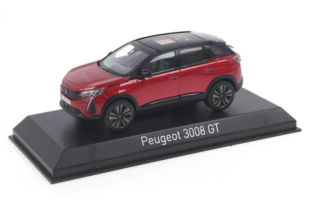 Peugeot 3008 GT 2020 Ultimate red/Black pack Norev 1:43 473922