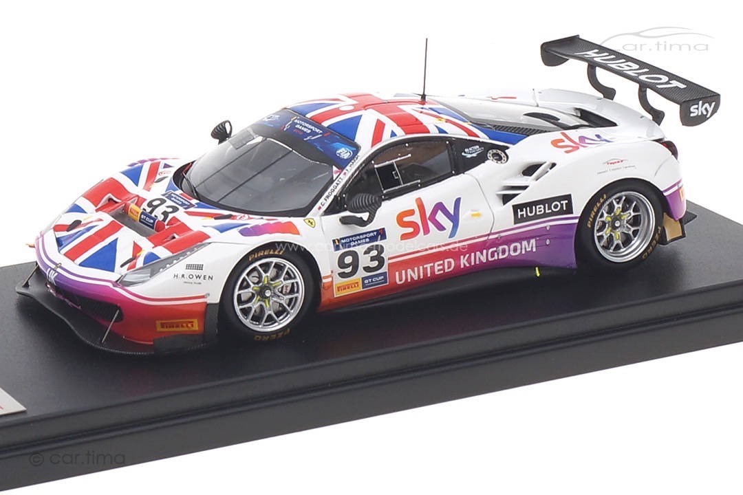 Ferrari 488 GT3 Vallelunga 2019 Froggatt/Haigh Looksmart 1:43 LSRC079