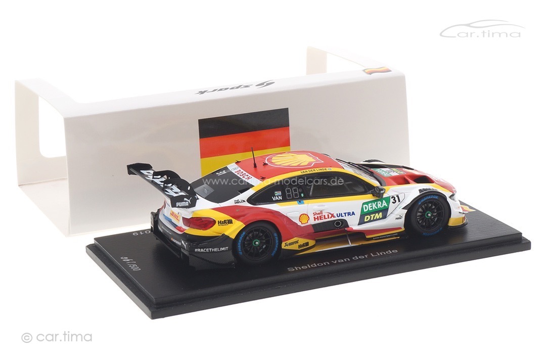 BMW M4 DTM Hockenheim 2019 Sheldon van der Linde Spark 1:43 SG640