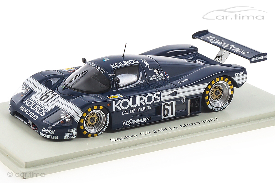 Sauber C9 24h Le Mans 1987 Okada/Pescarolo/Thackwell Spark 1:43 S1257