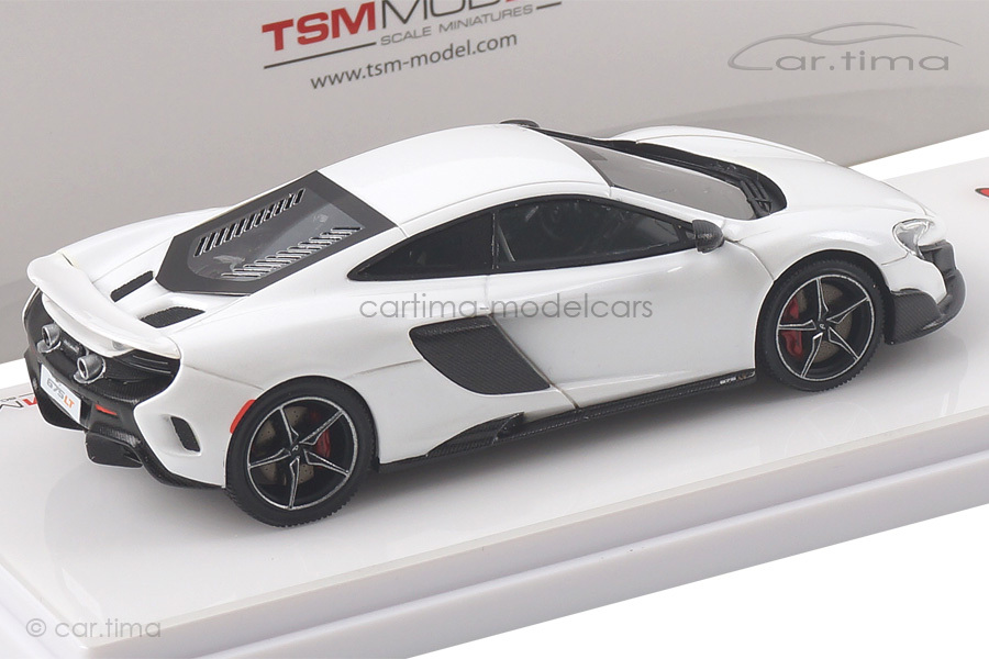 McLaren 675 LT Silica white TSM 1:43 TSM154367