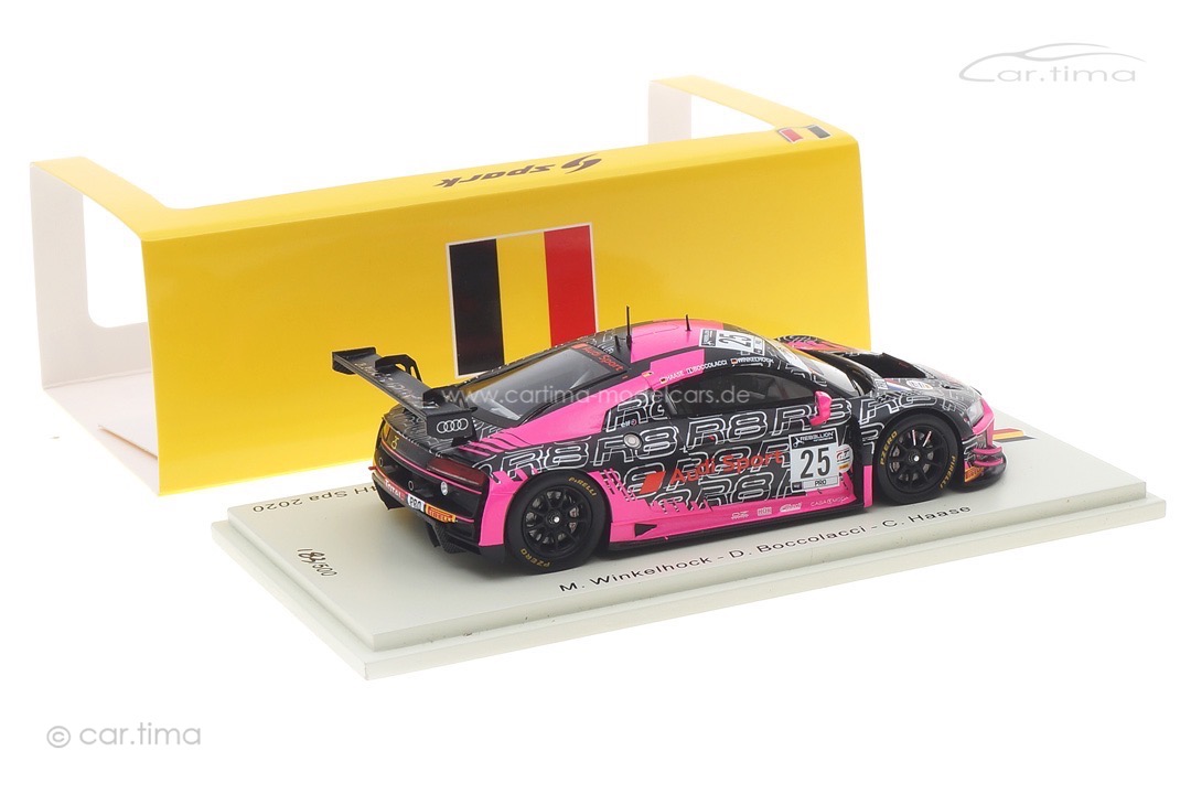 Audi R8 LMS GT3 24h Spa 2020 Boccolacci/Haase/Winkelhock Spark 1:43 SB374