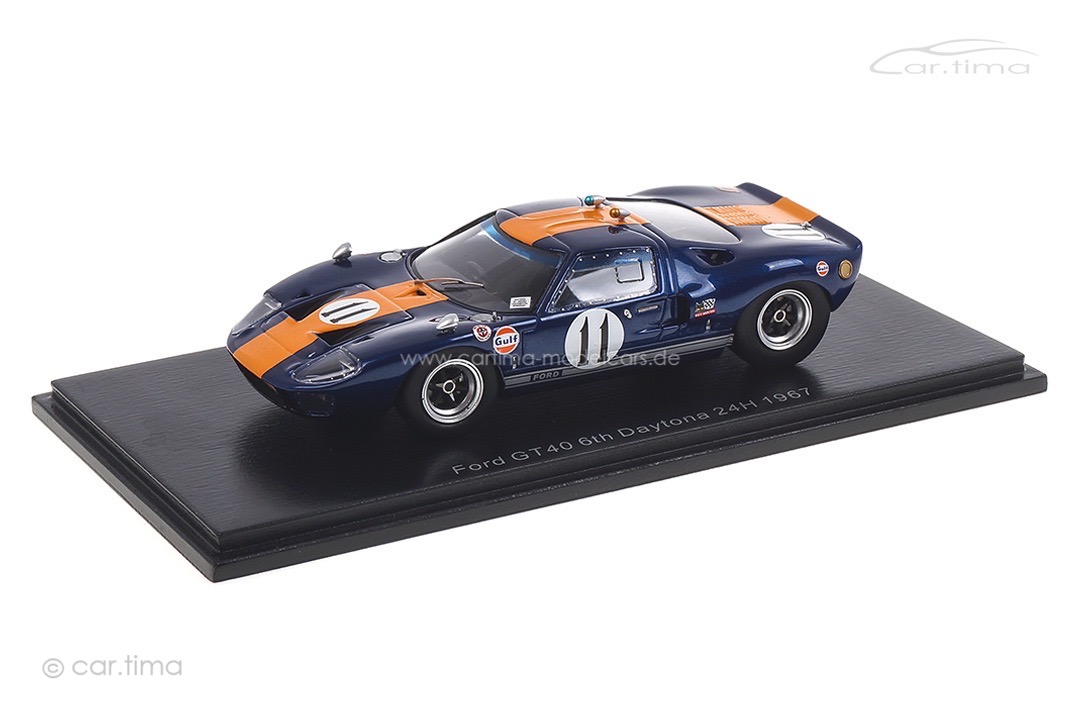 Ford GT40 6h Daytona 1967 Ickx/Thompson Spark 1:43 S4541