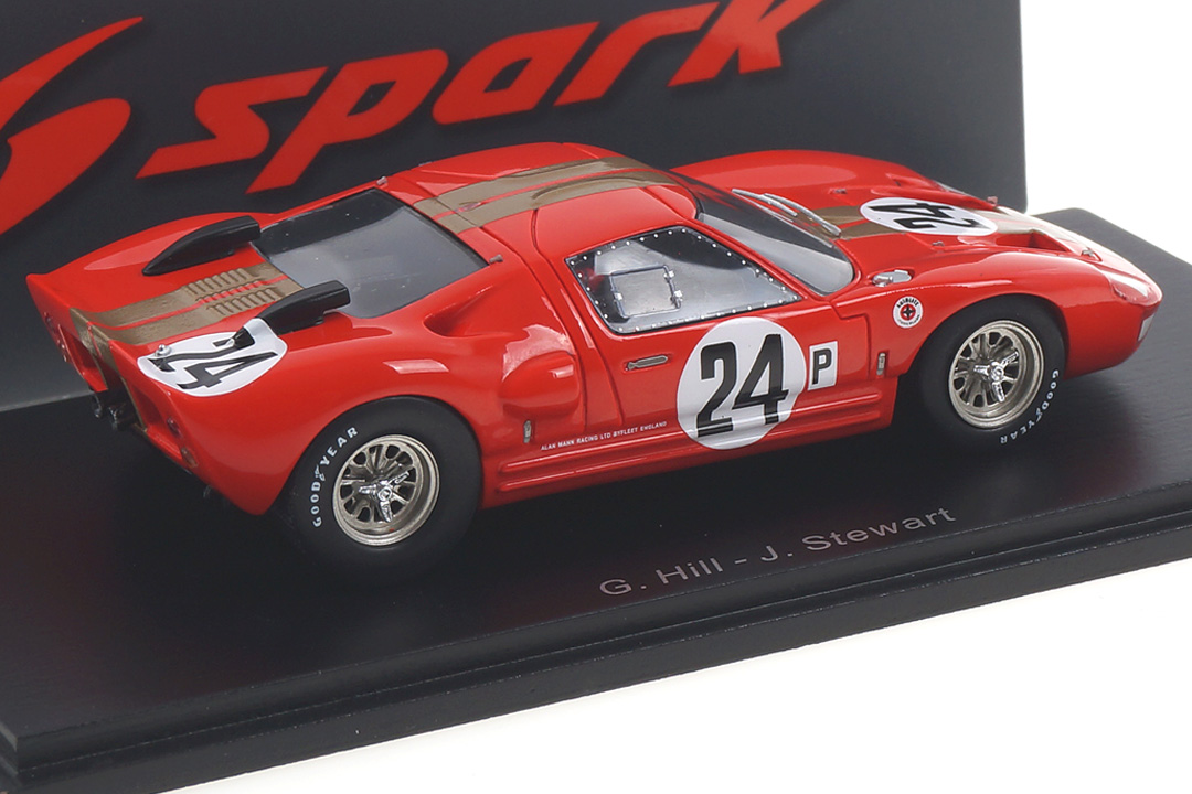 Ford GT40 AMR2 12h Sebring 1966 Hill/Stewart Spark 1:43 S2772