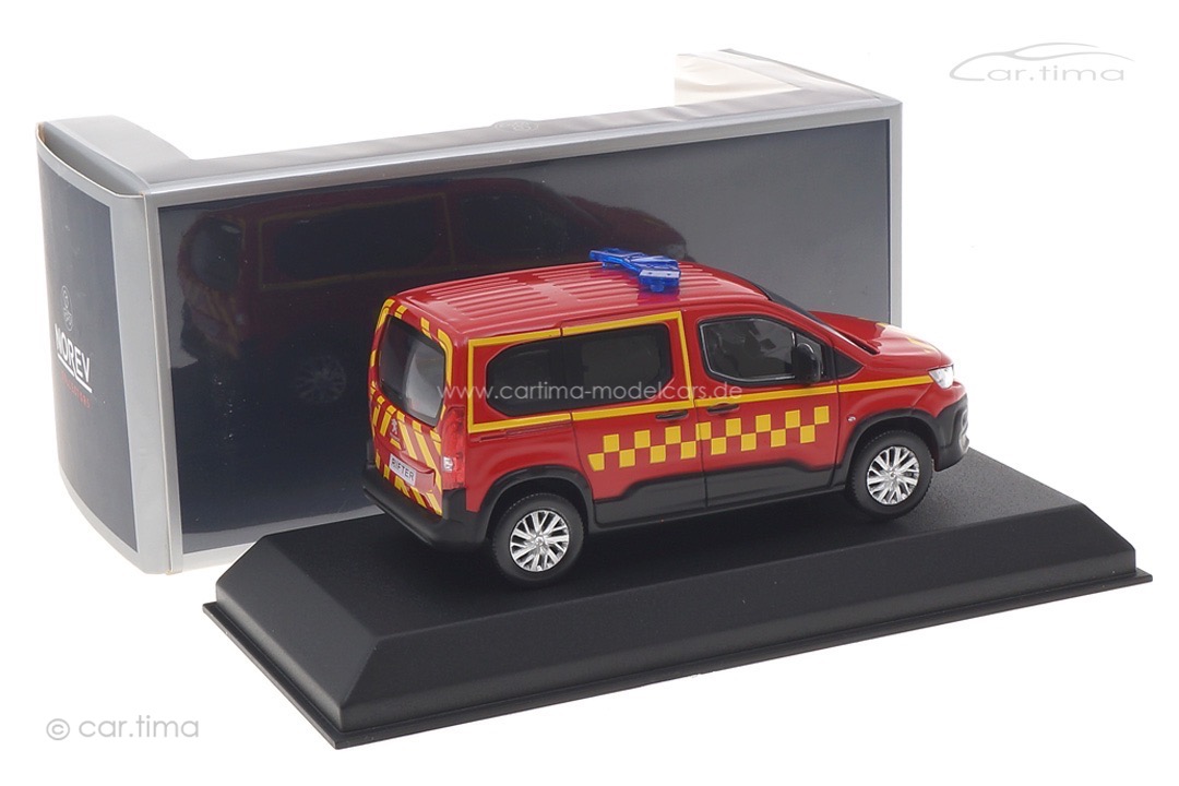 Peugeot Rifter 2019 Pompiers rot/gelb Norev 1:43 479071