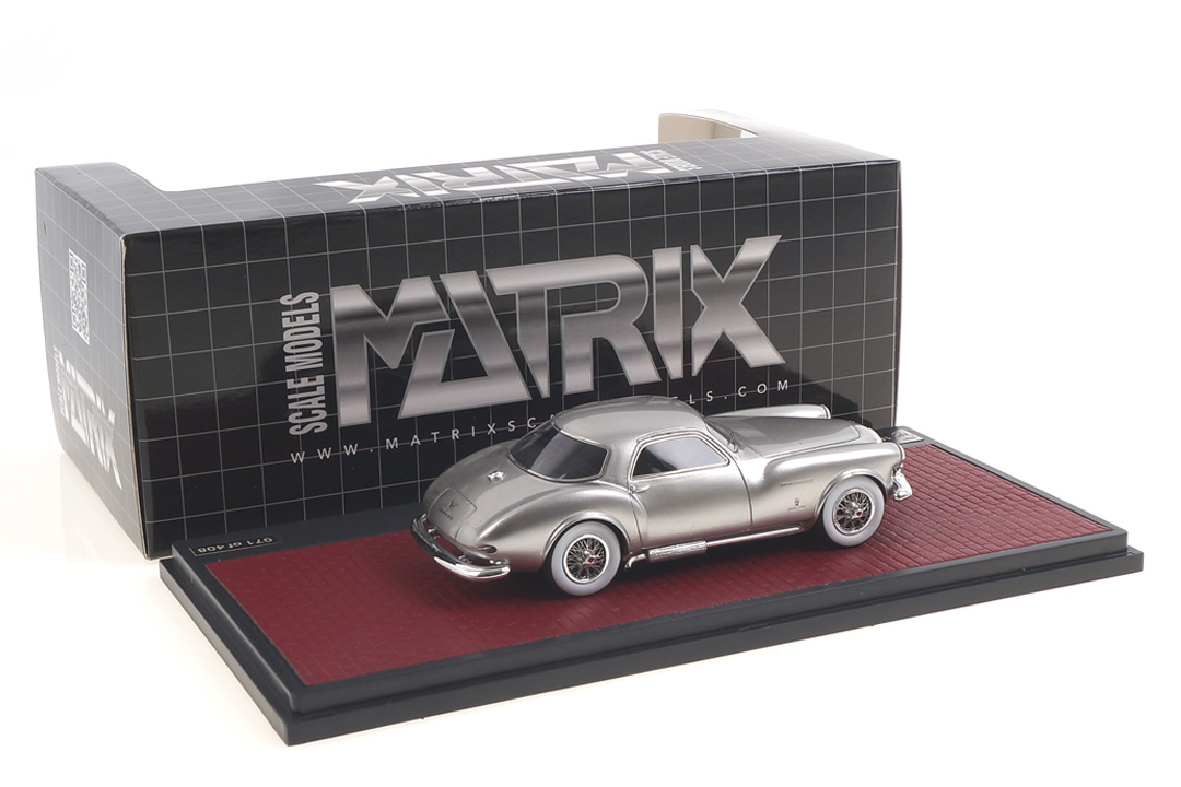 DeSoto Adventurer 1 Ghia silber Matrix 1:43 MX50403-012