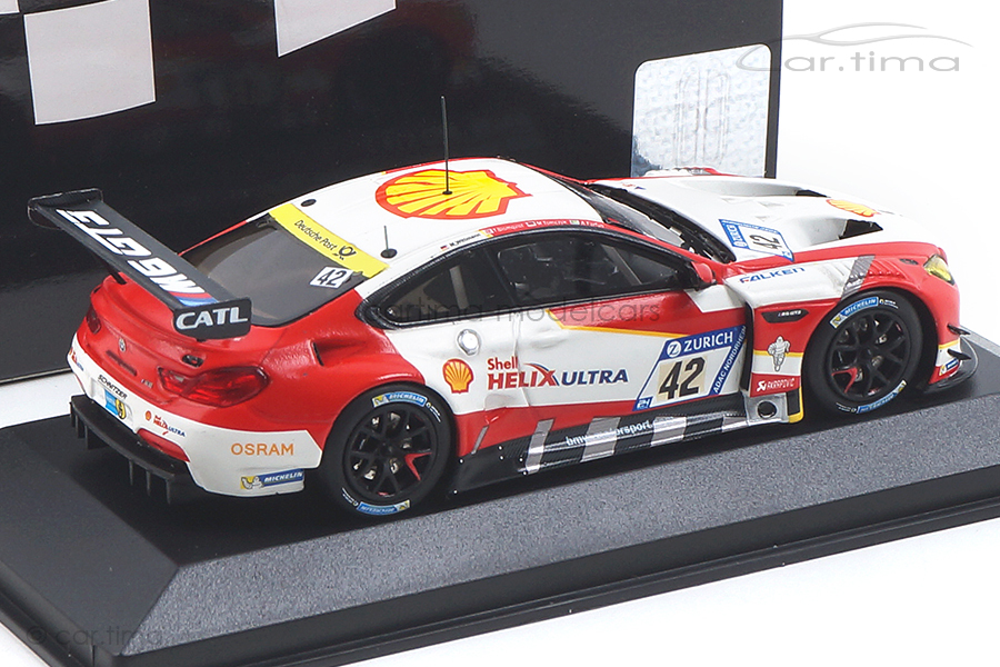 BMW M6 GT3 24h Nürburgring 2017 Wittmann/Blomqvist/Tomczyk Minichamps 1:43 437172642