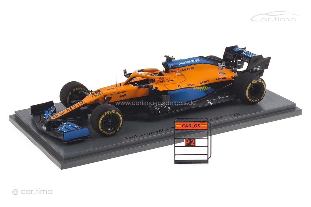McLaren MCL35 GP Italien 2020 Carlos Sainz Jr. Spark 1:43 S6481