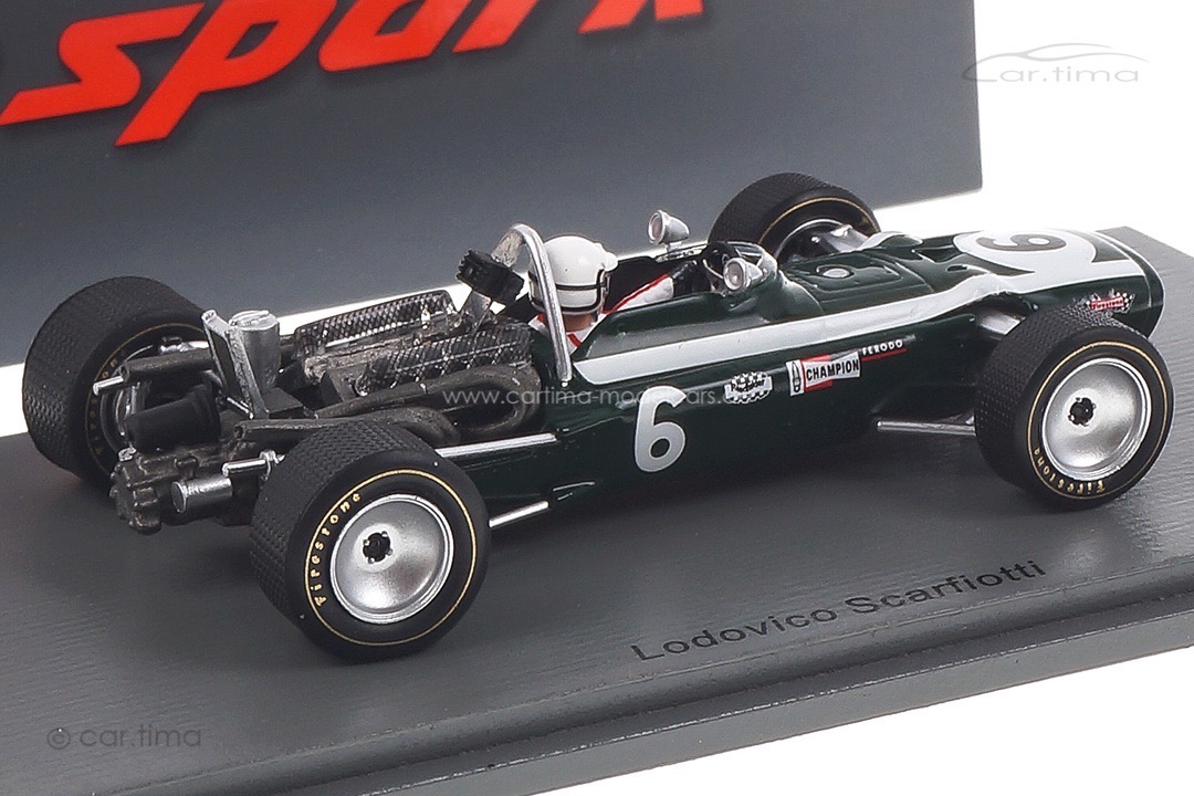 Cooper T86B GP Monaco 1968 Lodovico Scarfiotti Spark 1:43 S6983