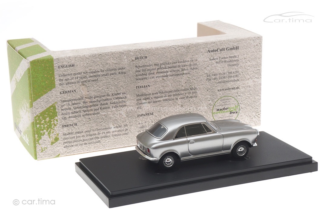 MG Mini Coupé AD035 1960 silber autocult 1:43 06056