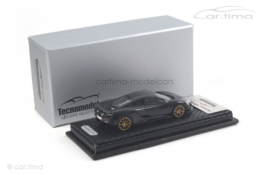 McLaren 675 LT Onix black Tecnomodel 1:43 T43-EX01B