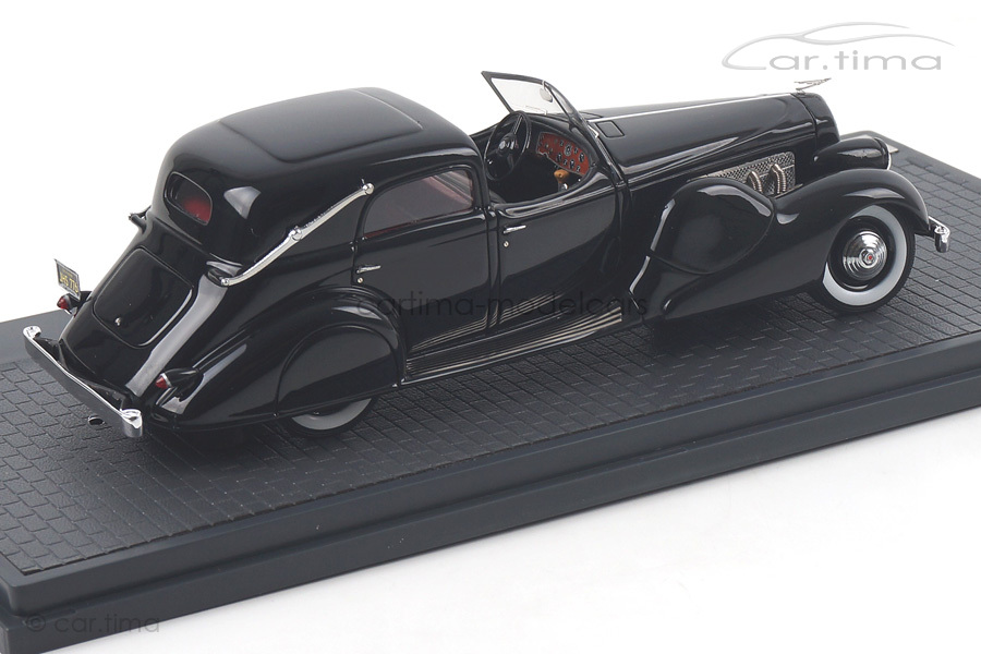 Duesenberg SJ 533-2582 Town Car Bohman & Schwartz schwarz Matrix Scale Models MX40406-031