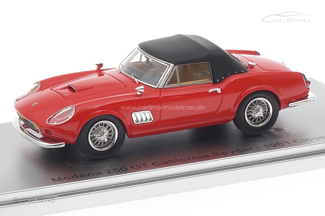 Ferrari Modena 250 GT California Spyder Closed 1961 rot Kess 1:43 KE43058001