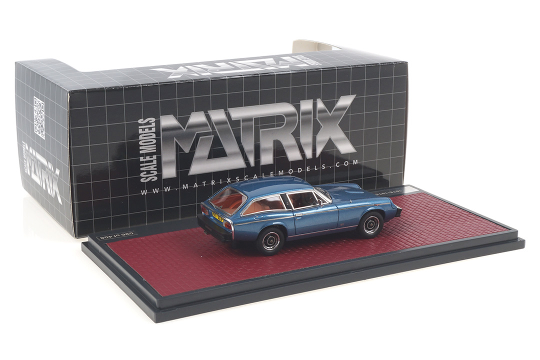 Jensen GT blau met. Matrix 1:43 MX41002-142