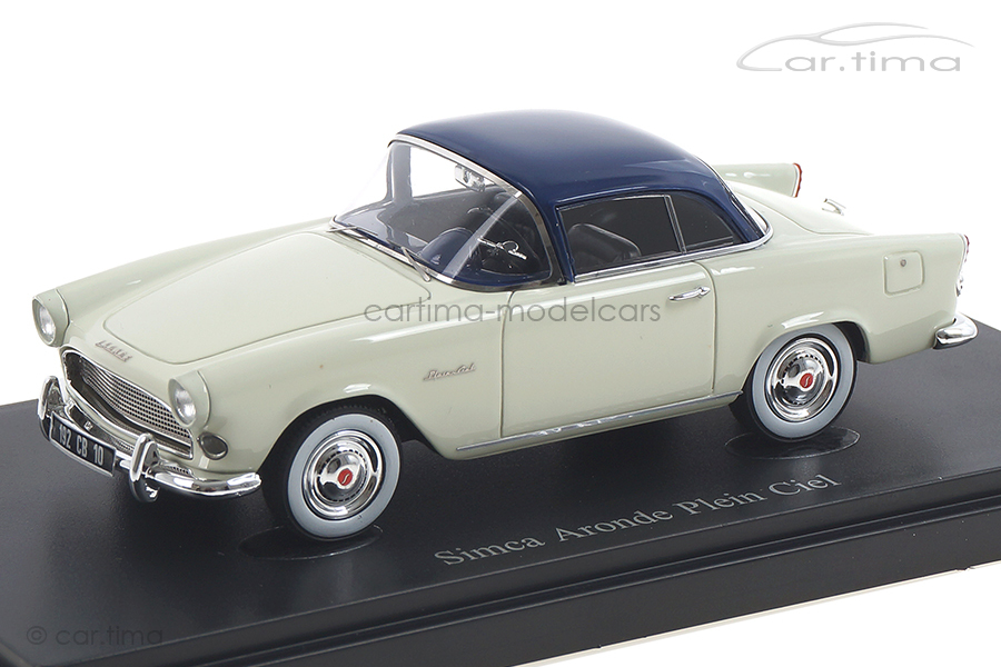 Simca Aronde Plein Ciel autocult 1:43 02024