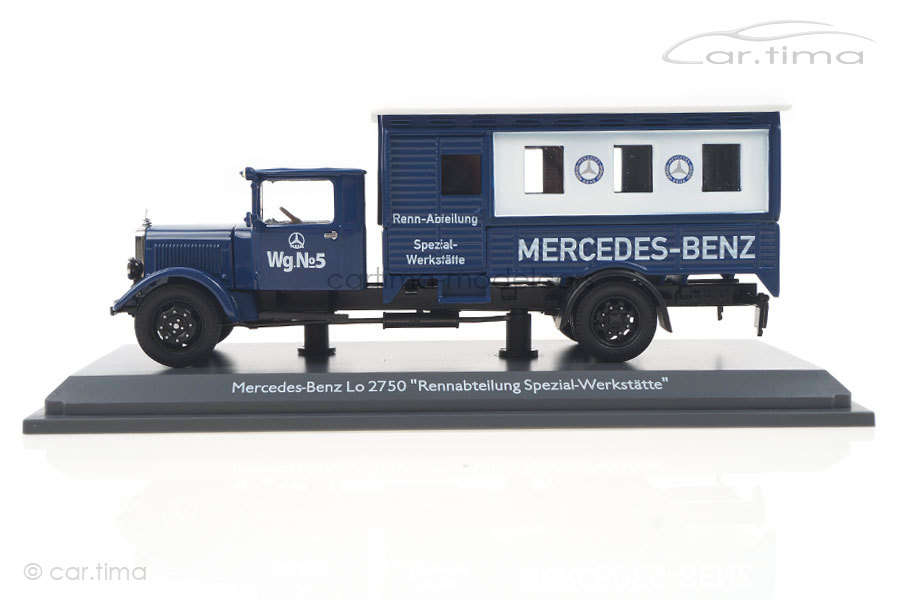 Mercedes-Benz Lo 2750 Rennabteilung Schuco 1:43 450310600