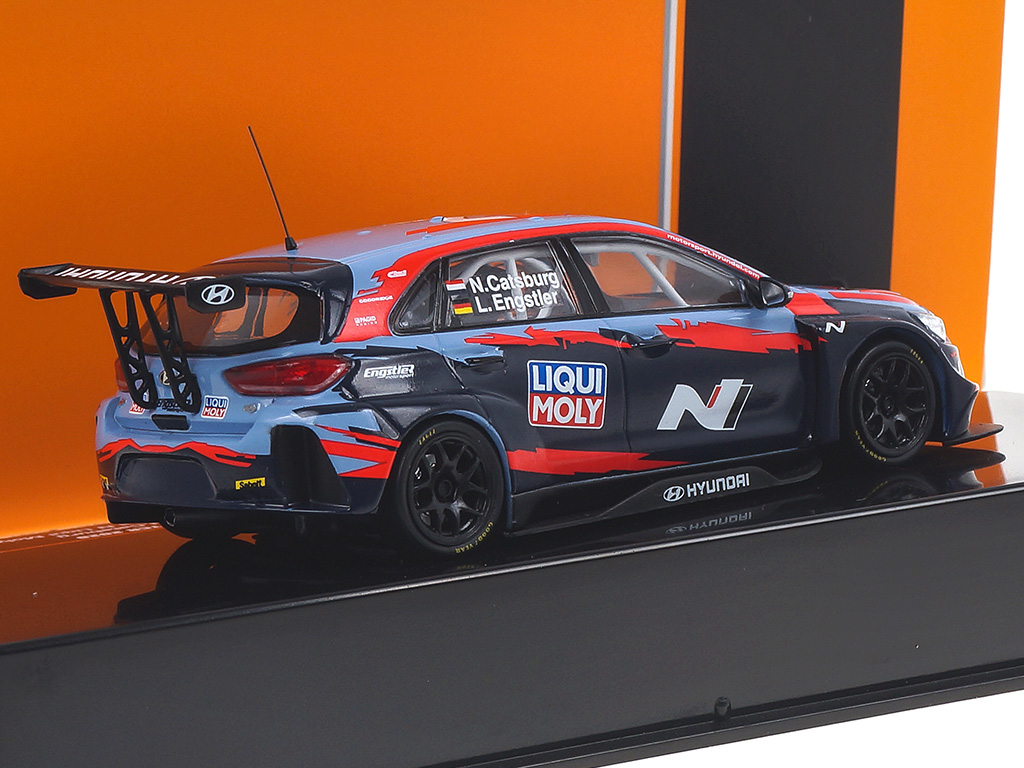 Hyundai i30 N TCR Präsentation WTCR 2020 Catsburg/Engstler IXO 1:43 GTM149