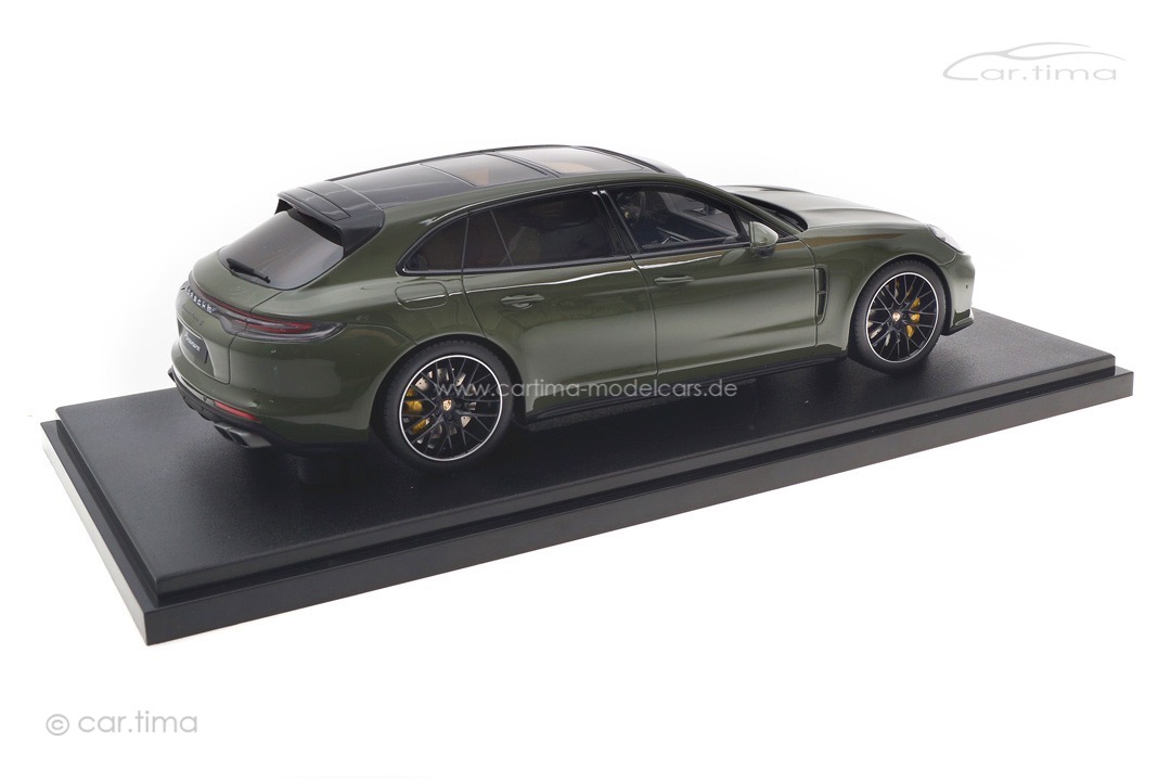 Porsche Panamera Turbo S Sport Turismo 2021 Nato Olive GT Spirit 1:18 GT447