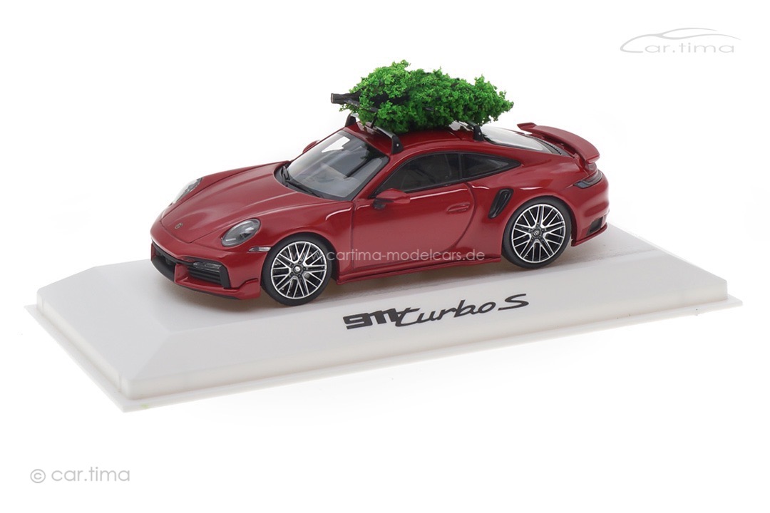 Porsche 911 (992) Turbo S Karminrot X-Mas 1:43 WAP0201630SXMAS