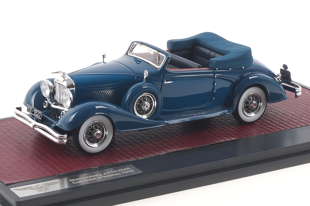 Duesenberg J-519-2548 Cabriolet D´Ieteren blau Matrix 1:43 MX40406-081