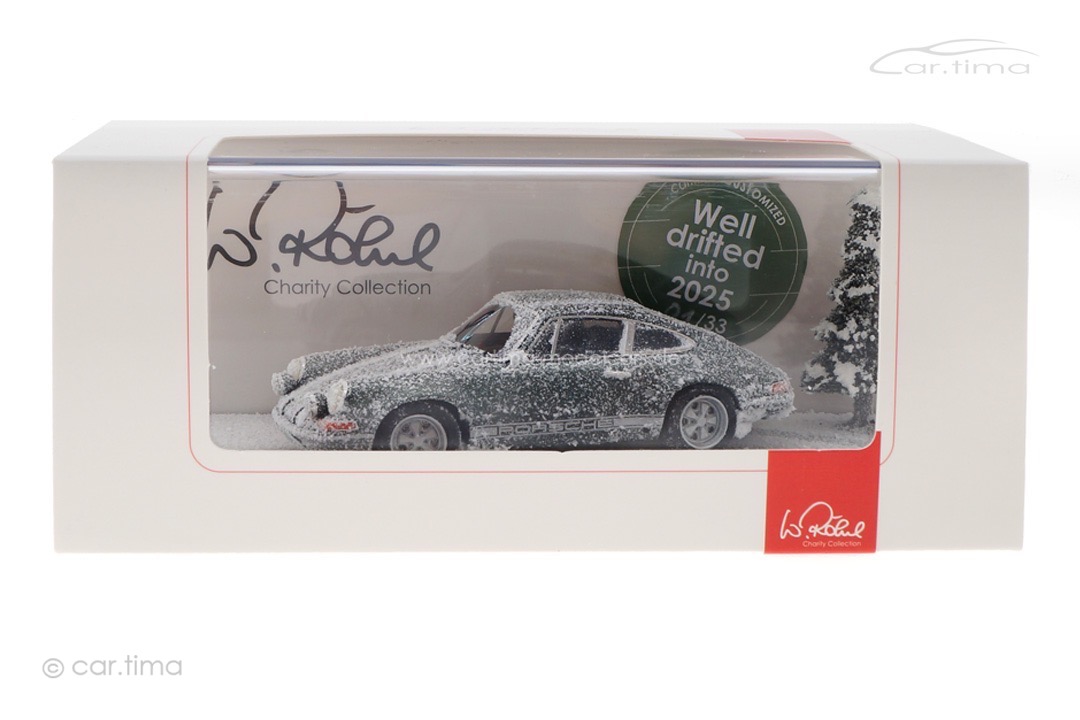 Porsche 911 ST Walter Röhrl Charity Collection Well drifted into 2025 car.tima CUSTOMIZED 1:43