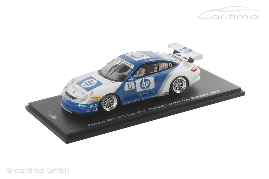 Porsche 911 (997) GT3 Cup Carrera Cup Champion 2007 Uwe Alzen Spark 1:43 SAM024