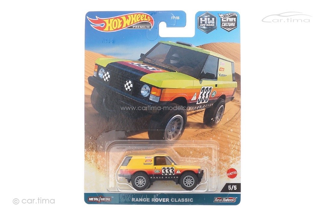 Hot Wheels Off Road Range Rover Classic Car Culture 2023 1:64 FPY86-HKC71