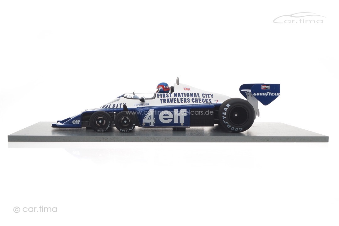 Tyrrell P34 GP Kanada 1977 Patrick Depailler Spark 1:18 18S574