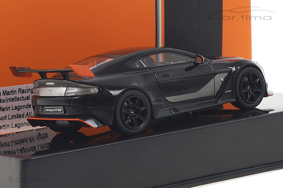 Aston Martin Vantage GT12 schwarz IXO 1:43 MOC301