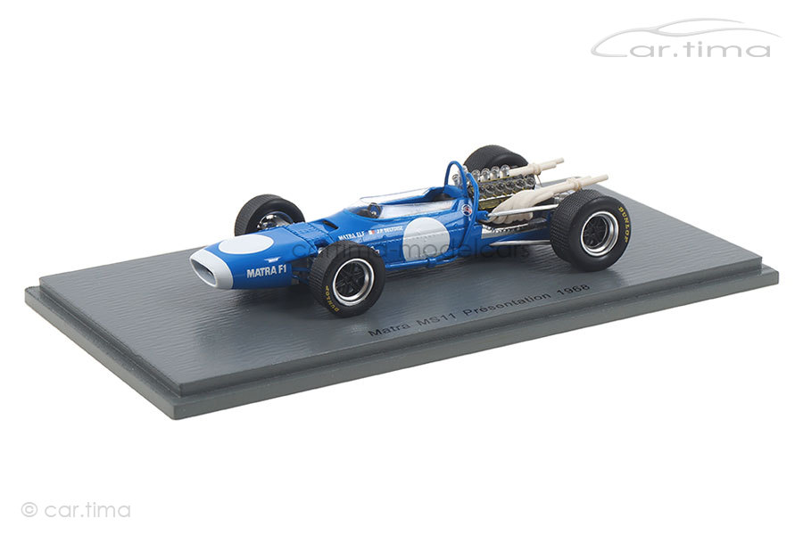 Matra MS11 Presentation 1968 Jean-Pierre Beltoise Spark 1:43 S7184