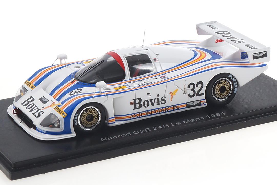 Aston Martin Nimrod C2B 24h Le Mans 1984 Salmon/Sheldon/Attwood Spark 1:43 S0565