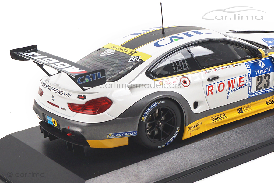 BMW M6 GT3 24h Nürburgring 2016 Eng/Martin/Sims/Werner Minichamps 1:18 155162623