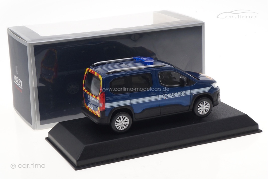 Peugeot Rifter 2019 Gendarmerie - Outremer Norev 1:43 479064