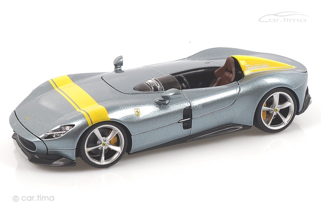 Ferrari Monza SP1 grau/gelb Bburago 1:24 18-26027