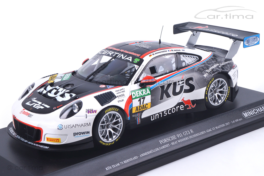 Porsche 911 (991) GT3 R ADAC GT Masters 2017 Ammermüller/Jaminet Minichamps 1:18 155176917