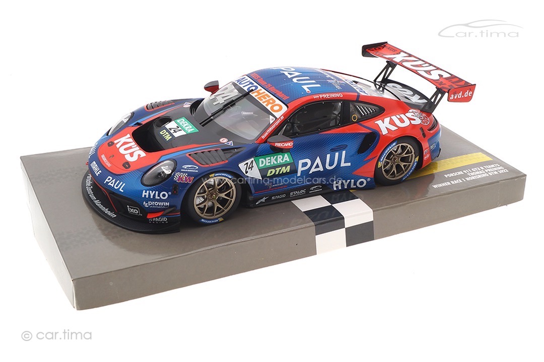 Porsche 911 GT3 R Winner DTM Norisring 2022 Thomas Preining Minichamps 1:18 153226024