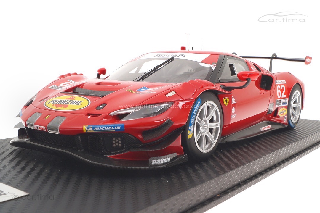 Ferrari 296 GT3 24h Daytona 2023 Calado/Rigon/Pier Guidi BBR 1:18 CS18001