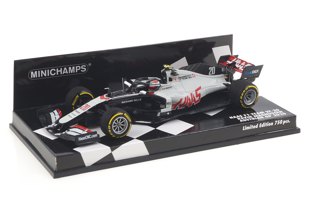 Haas F1 Team VF-20 Austrian GP 2020 Kevin Magnussen Minichamps 1:43 417200120