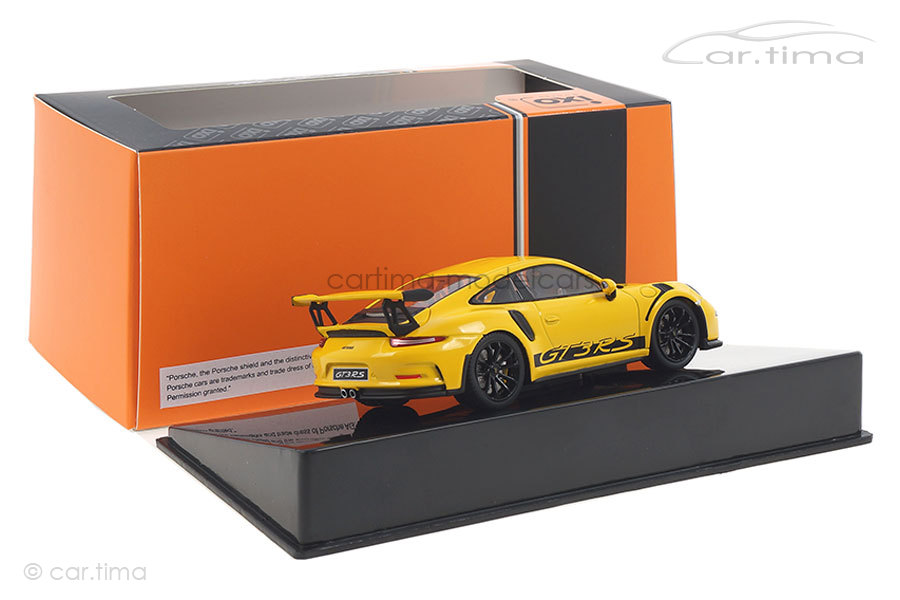 Porsche 911 (991) GT3 RS Racinggelb IXO 1:43 MOC299