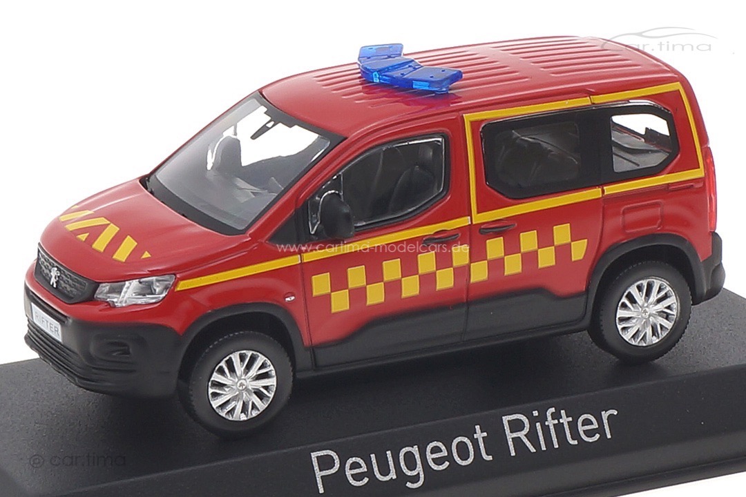 Peugeot Rifter 2019 Pompiers rot/gelb Norev 1:43 479071