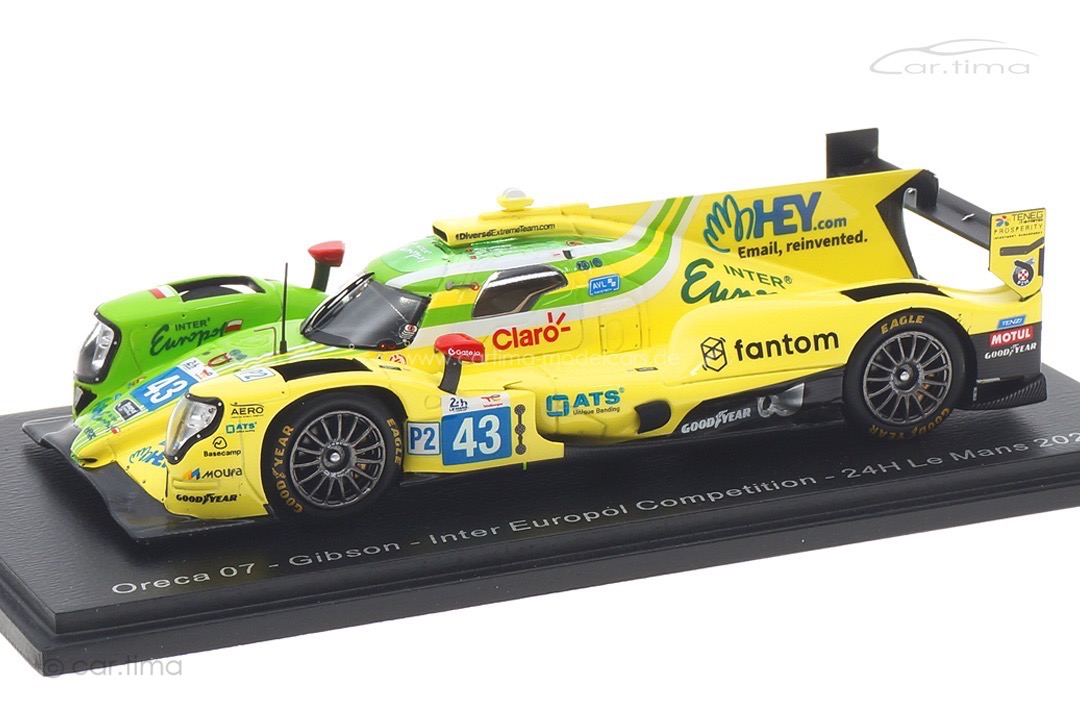 Oreca 07-Gibson 24h Le Mans 2022 Heinemeier-Hansson/Scherer/Fittipaldi Spark 1:43 S8636