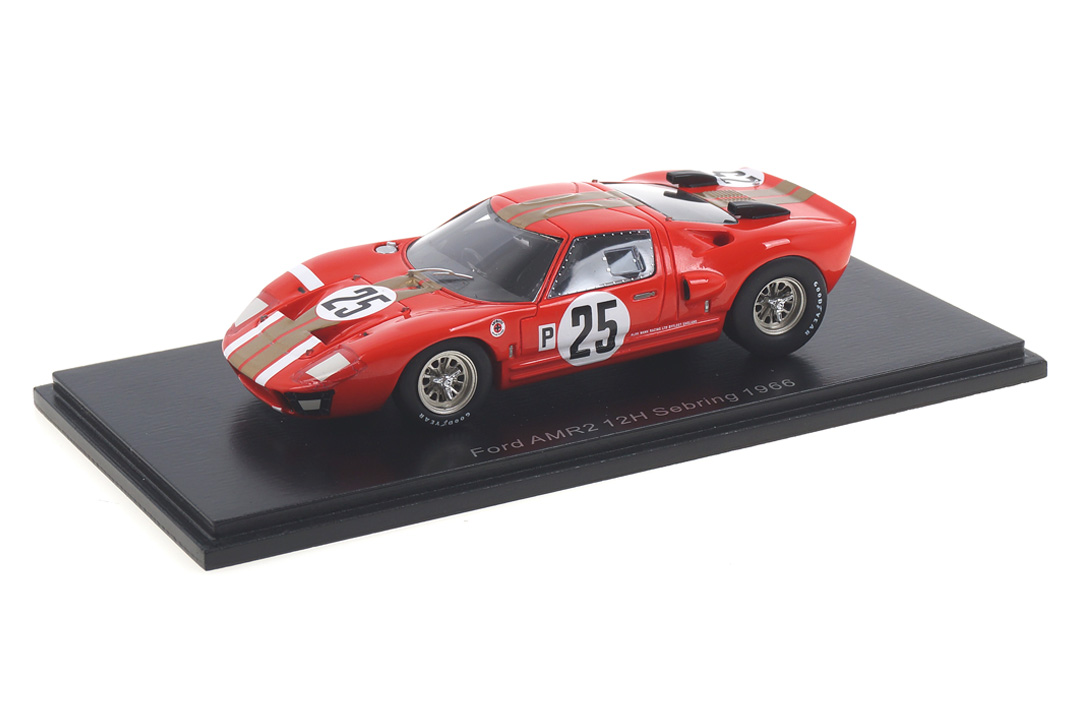 Ford GT40 AMR2 12h Sebring 1966 Gardner/Whitmore Spark 1:43 S2773