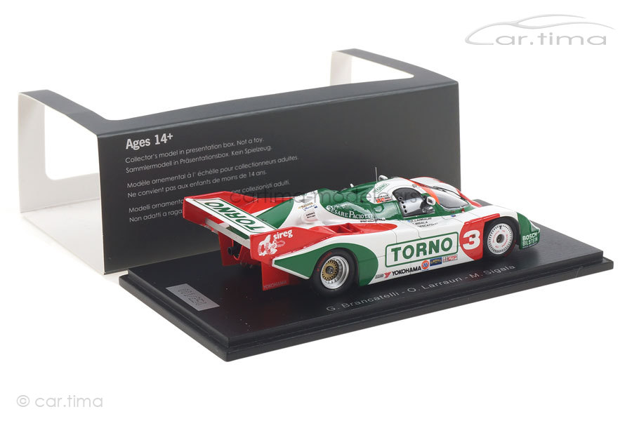 Porsche 962 24h Daytona 1988 Brancatelli/Larrauri/Sigala Spark 1:43 CA04319007