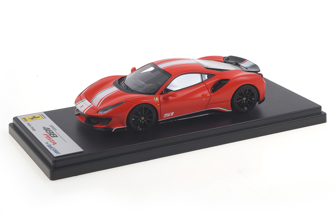 Ferrari 488 Pista Piloti Rosso F1 LookSmart 1:43 LS488PPE