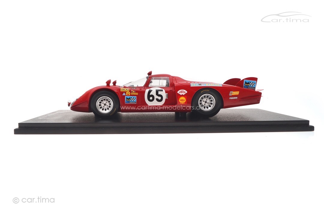 Alfa Romeo 33/2 24h Le Mans 1968 Trosch/von Wendt Spark 1:18 18S513